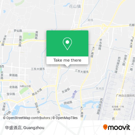 华盛酒店 map