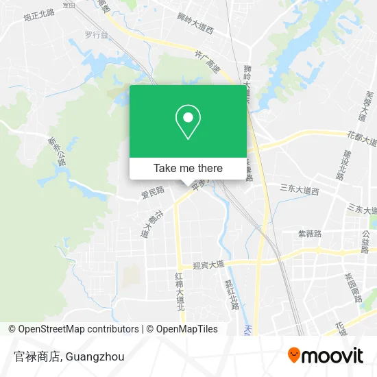 官禄商店 map