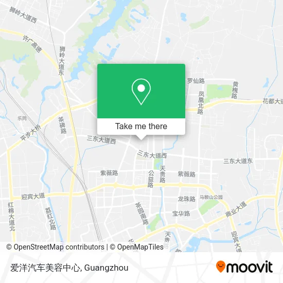爱洋汽车美容中心 map