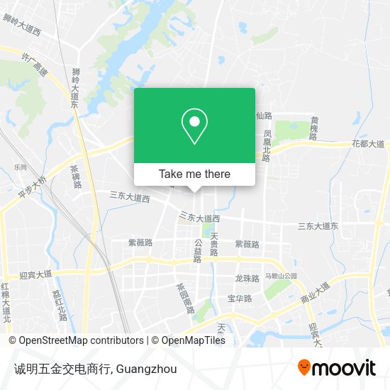 诚明五金交电商行 map
