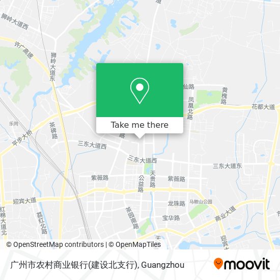 广州市农村商业银行(建设北支行) map