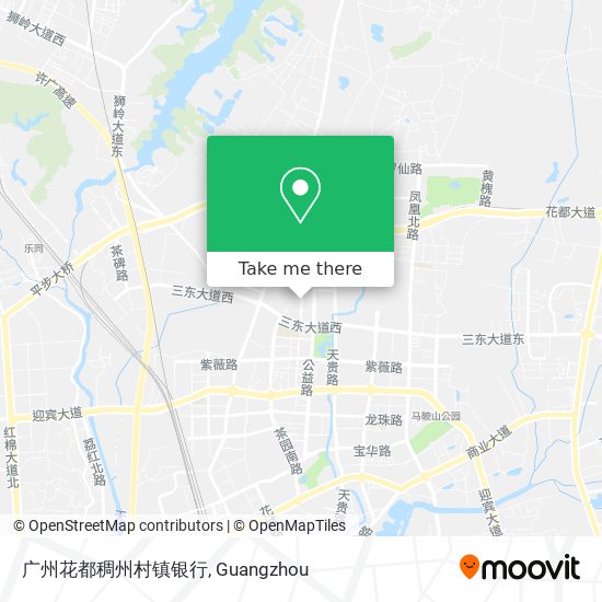 广州花都稠州村镇银行 map