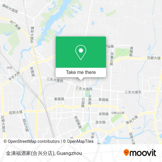 金满福酒家(合兴分店) map