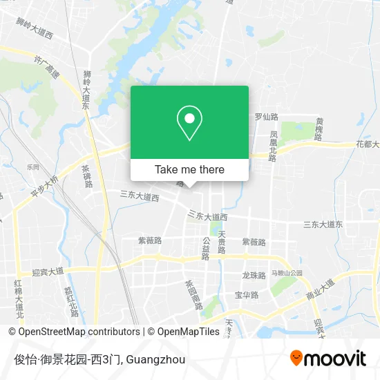 俊怡·御景花园-西3门 map