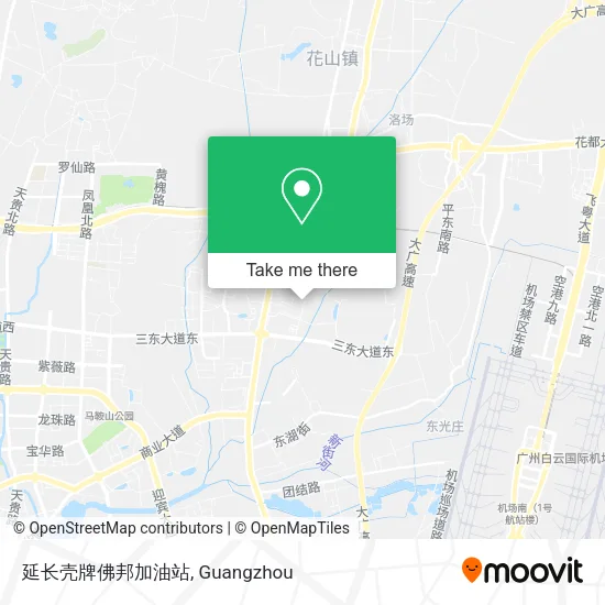 延长壳牌佛邦加油站 map