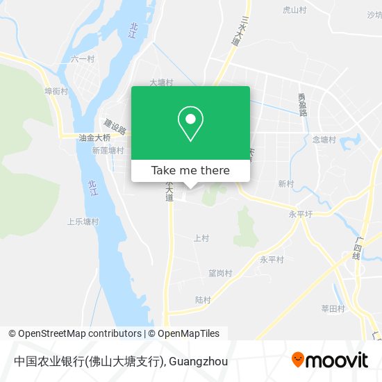 中国农业银行(佛山大塘支行) map