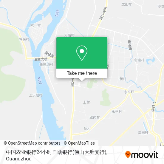 中国农业银行24小时自助银行(佛山大塘支行) map