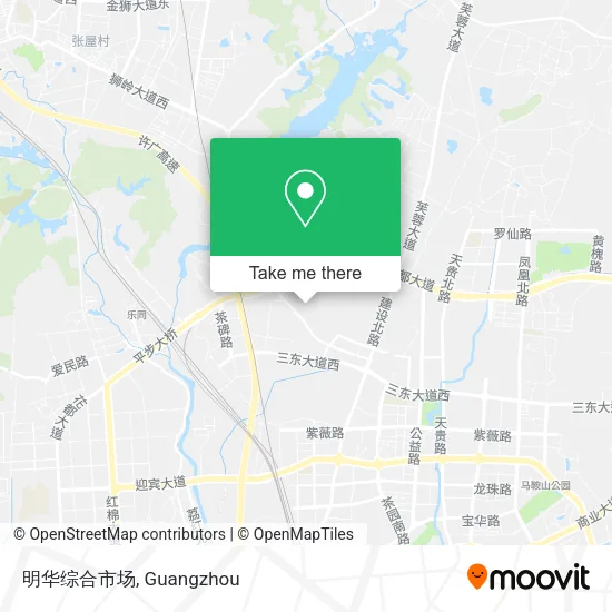明华综合市场 map