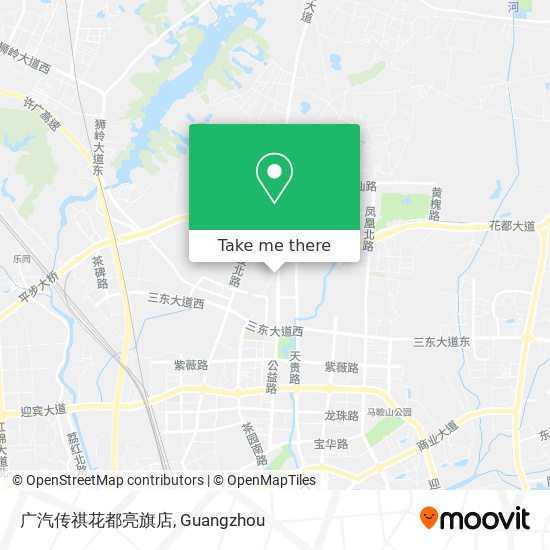 广汽传祺花都亮旗店 map