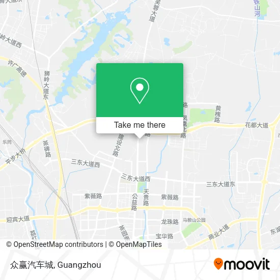 众赢汽车城 map