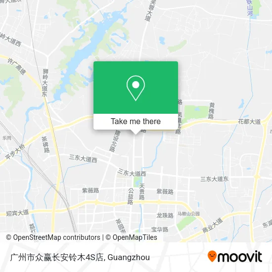 广州市众赢长安铃木4S店 map