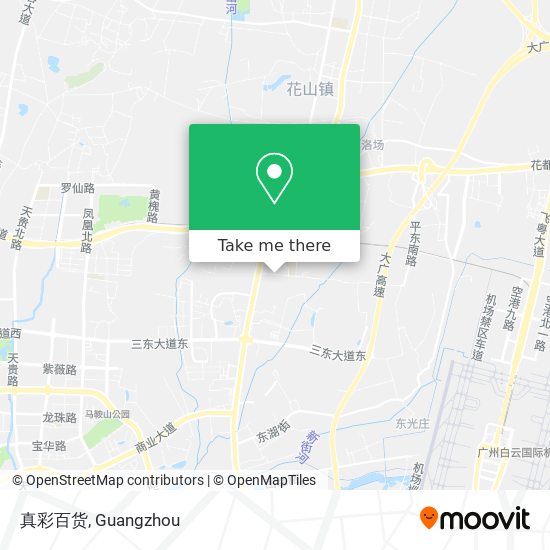 真彩百货 map