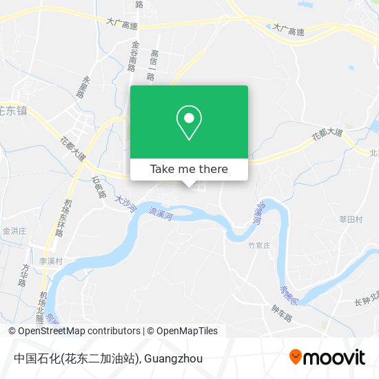 中国石化(花东二加油站) map