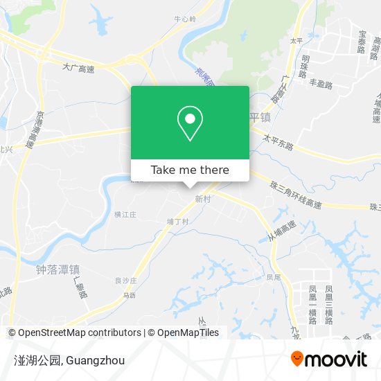 湴湖公园 map