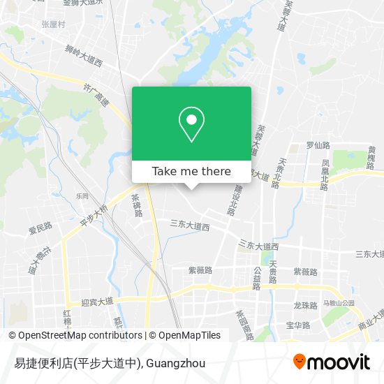 易捷便利店(平步大道中) map