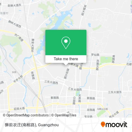 狮前农庄(南榕路) map