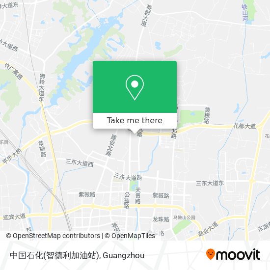 中国石化(智德利加油站) map