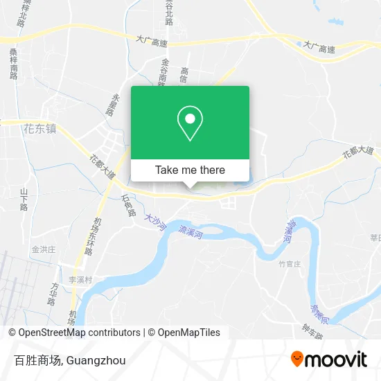 百胜商场 map