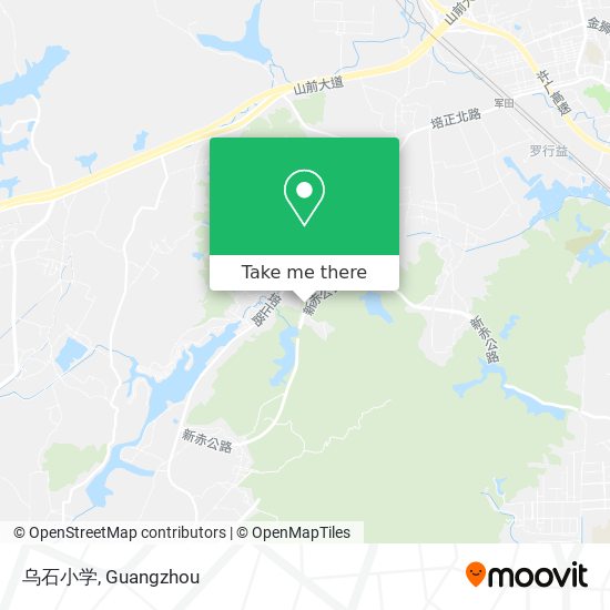 乌石小学 map