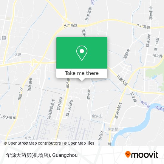 华源大药房(机场店) map