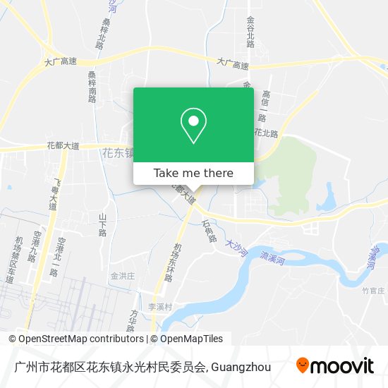 广州市花都区花东镇永光村民委员会 map
