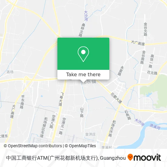 中国工商银行ATM(广州花都新机场支行) map