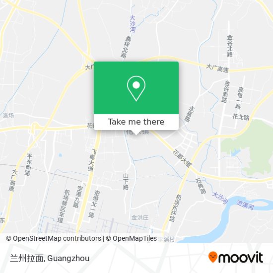 兰州拉面 map