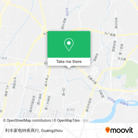 利丰家电钟表商行 map