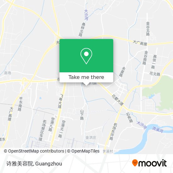 诗雅美容院 map