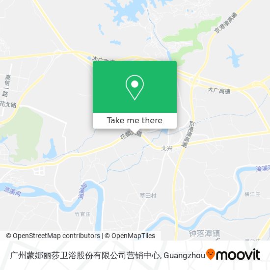广州蒙娜丽莎卫浴股份有限公司营销中心 map