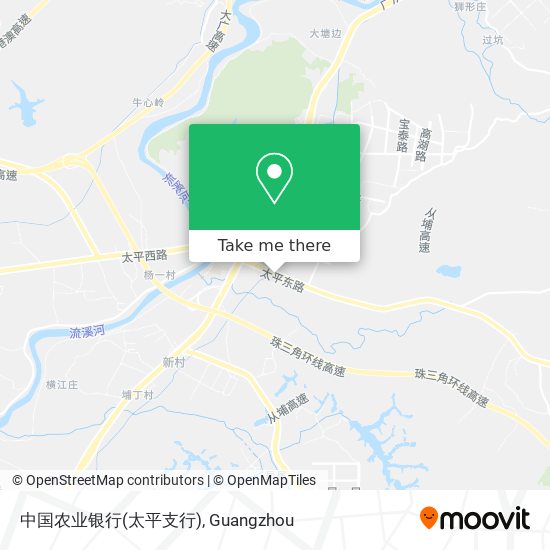 中国农业银行(太平支行) map