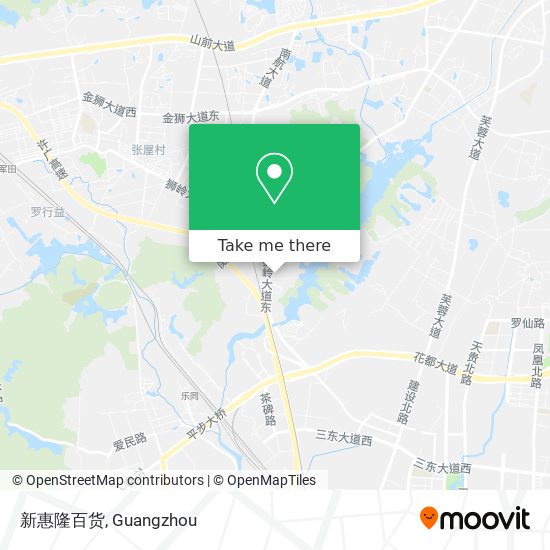 新惠隆百货 map