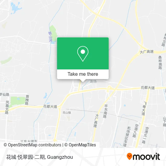 花城·悦翠园-二期 map