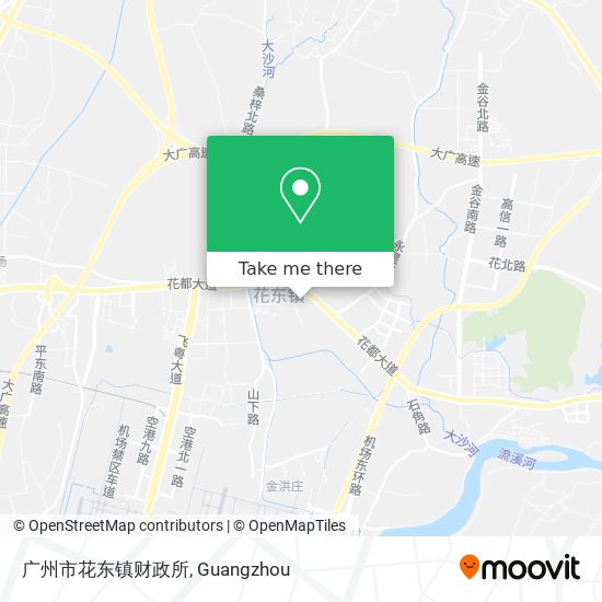 广州市花东镇财政所 map