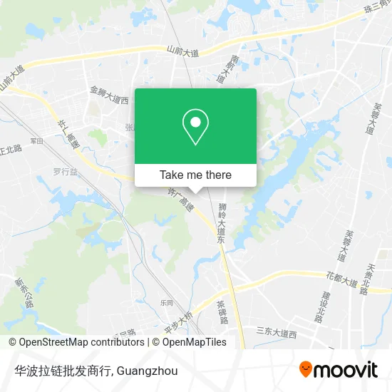华波拉链批发商行 map