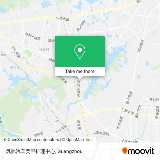 风驰汽车美容护理中心 map