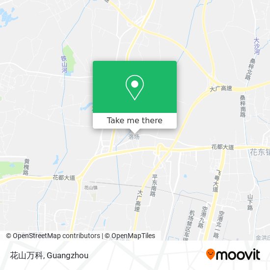 花山万科 map