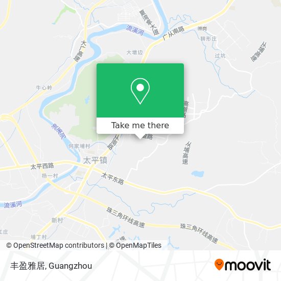 丰盈雅居 map
