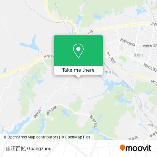 佳旺百货 map