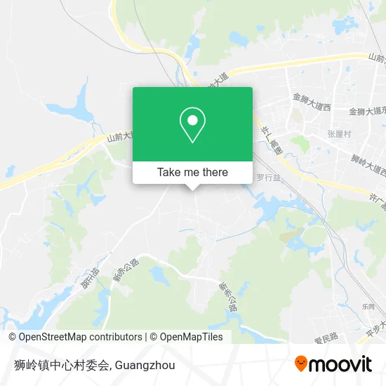 狮岭镇中心村委会 map