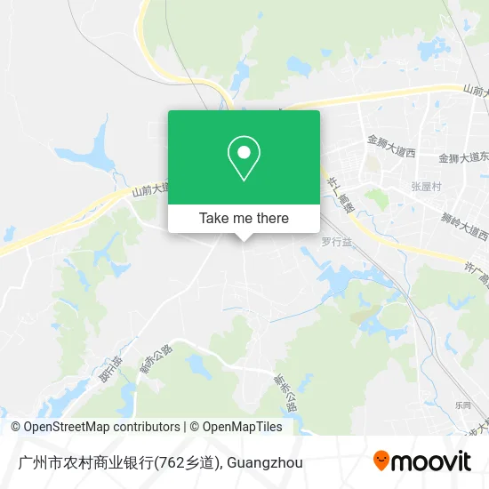 广州市农村商业银行(762乡道) map