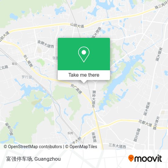 富强停车场 map
