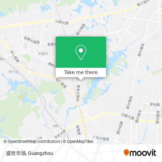 盛世市场 map