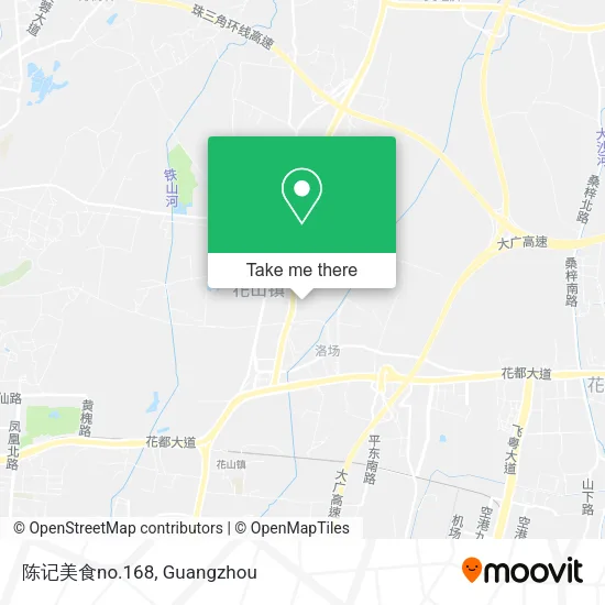 陈记美食no.168 map