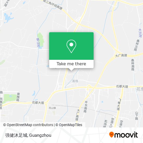 强健沐足城 map