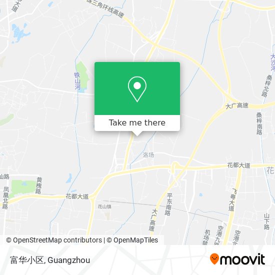 富华小区 map