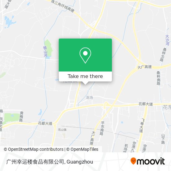 广州幸运楼食品有限公司 map