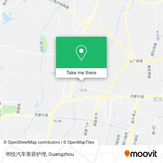 明悦汽车美容护理 map