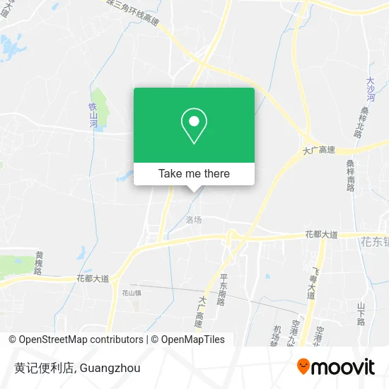 黄记便利店 map