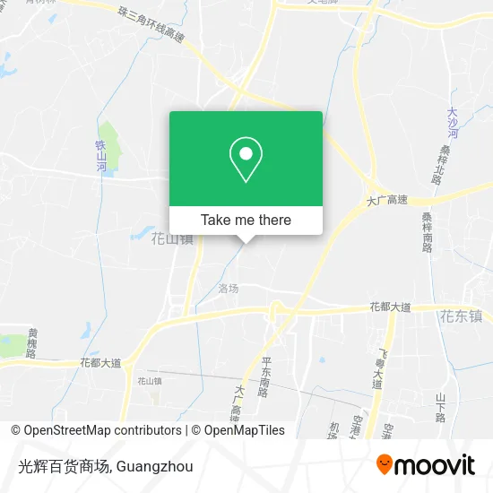 光辉百货商场 map